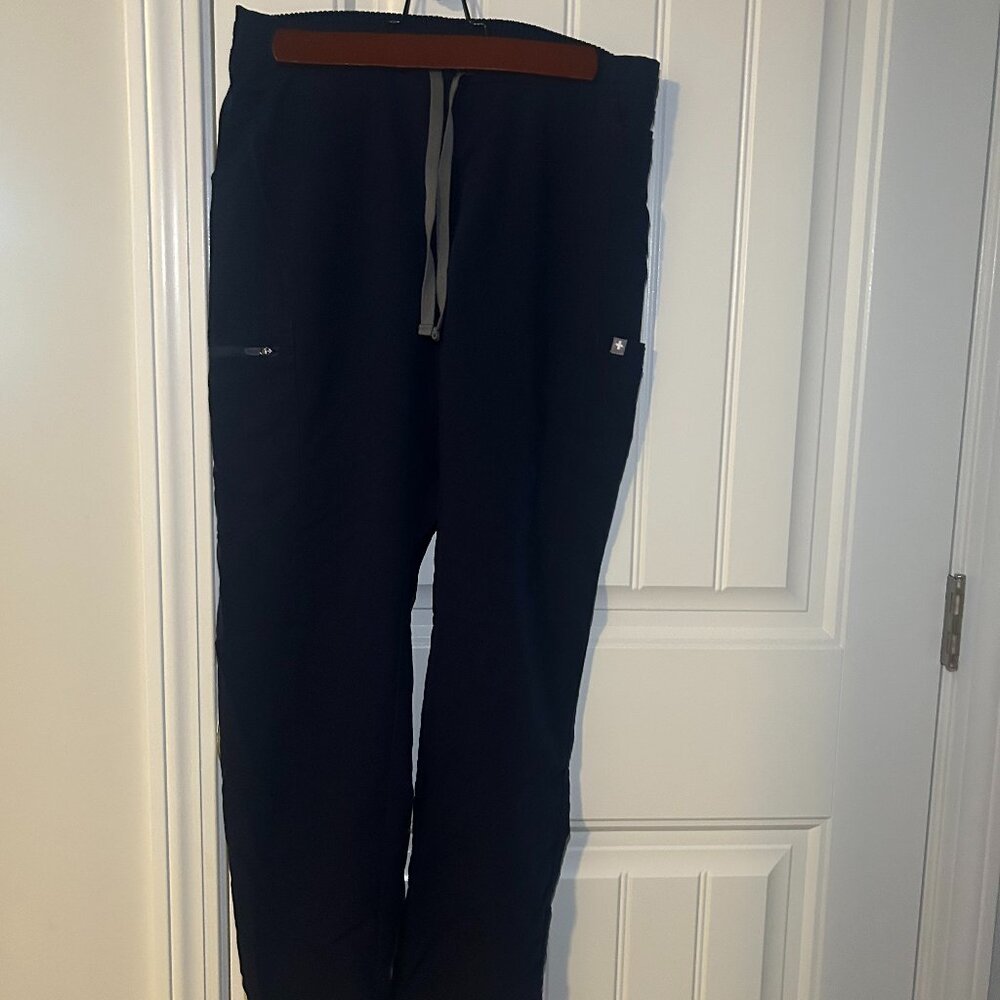Figs Navy Scrub Pants - S